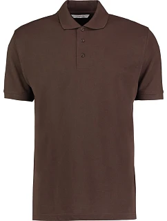 KK 403 Pánské piqué polo "Superwash" model 22420048 chocolate - Kustom Kit