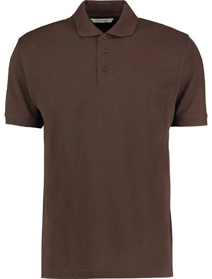 Kustom Kit KK 403 Pánské piqué polo "Superwash" 43.0403 chocolate Kustom Kit KK 403 Pánské piqué polo "Superwash" 43.0403 chocolate