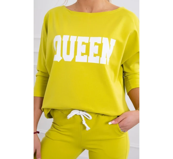 Sada s potiskem kiwi Queen