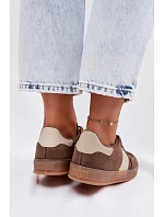 Dámské tenisky Big Star model 22100888 hnědé - Big Star Shoes