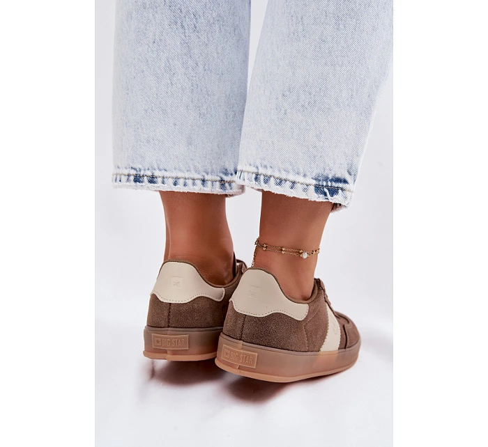 Dámské tenisky Big Star model 22100888 hnědé - Big Star Shoes