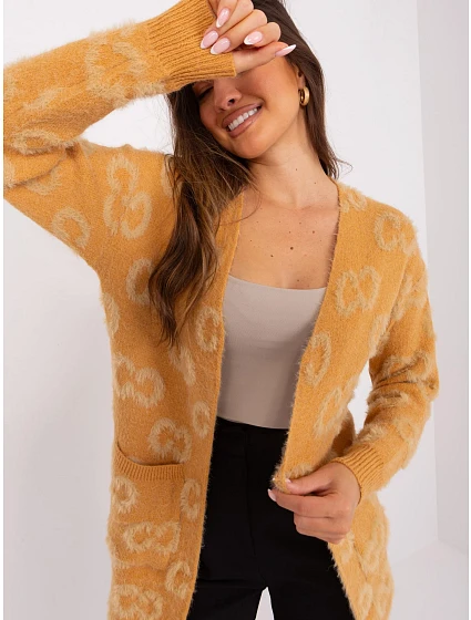 Sweter AT SW model 19005891 camelowy - FPrice