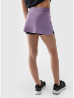 Dívčí sportovní sukně 2v1 4F - fialová