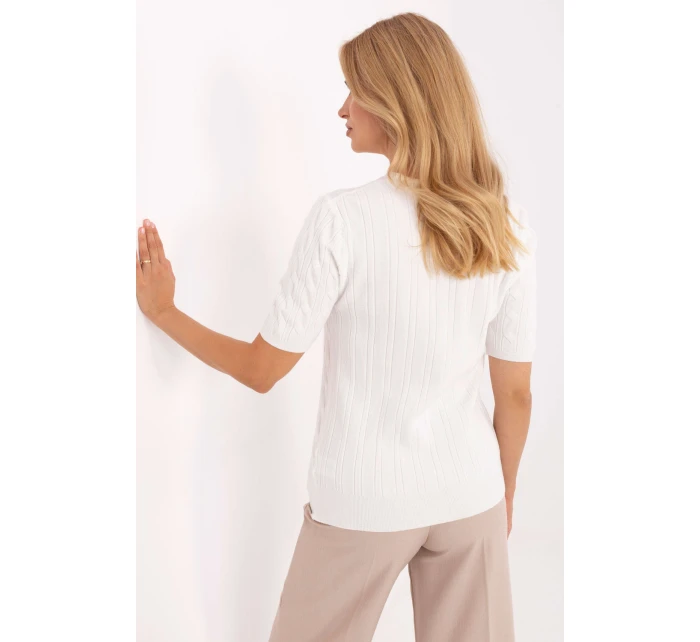 Svetr s krátkým rukávem  model 217330 Factory Price