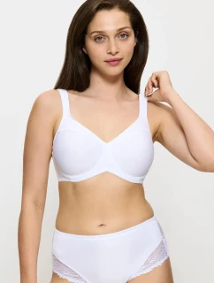 Dámská podprsenka Modern Soft+Cotton W01 - WHITE - bílá 0003 - TRIUMPH