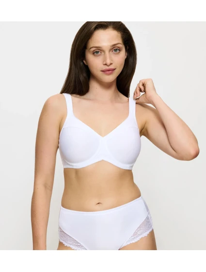 Dámská podprsenka Modern Soft+Cotton W01 - WHITE - bílá 0003 - TRIUMPH