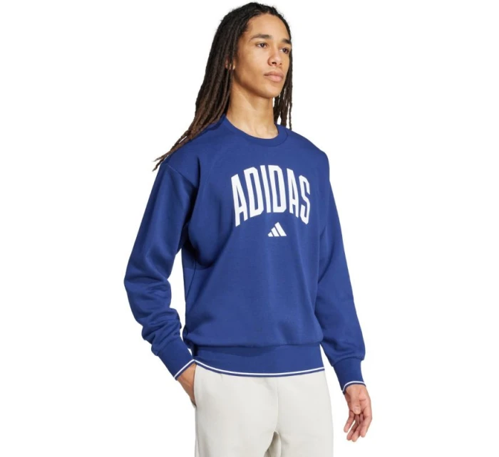 Pánská mikina adidas Collegiate Sweatshirt blue JM1734 pánské