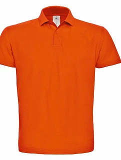 B&C ID.001 Piqué polo model 22421534 orange