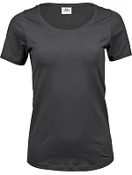 TJ 450 Dámské elastické tričko model 22497085 dark grey - Tee Jays TJ 450 Dámské elastické tričko model 22497085 dark grey - Tee Jays