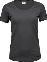 Tee Jays TJ 450 Dámské elastické tričko 18.0450 dark grey