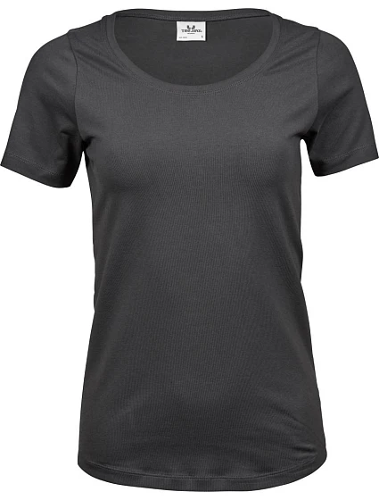 Tee Jays TJ 450 Dámské elastické tričko 18.0450 dark grey