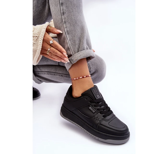 Dámské sportovní boty Sneakersy Big Star model 21634229 Černé - Big Star Shoes Dámské sportovní boty Sneakersy Big Star model 21634229 Černé - Big Star Shoes