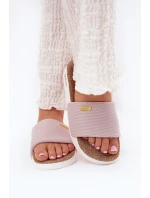 Dámské pantofle Big Star model 21692245 Světle růžové - Big Star Shoes