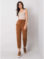 Tepláky 217 DR 25472.73 hnědá