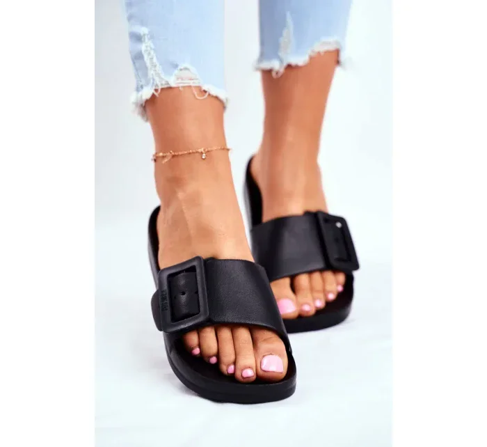 Dámské elegantní pantofle Big Star - černé