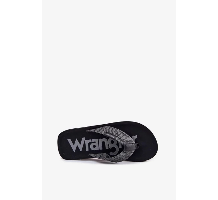 Pánské žabky WRANGLER ZANE FLIPFLOP MEN LOW – šedé Pánské žabky WRANGLER ZANE FLIPFLOP MEN LOW – šedé