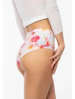 Kalhotky Peony Simple Maxi bílo-čersvené - Julimex Kalhotky Peony Simple Maxi bílo-čersvené - Julimex