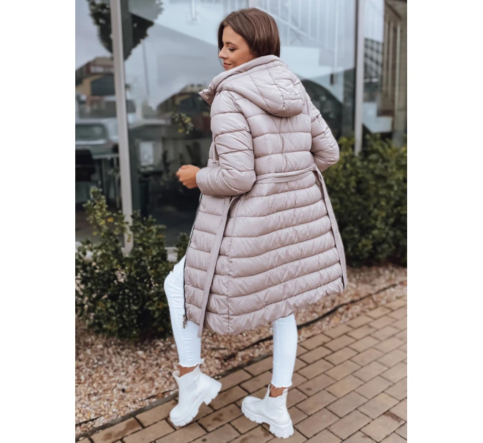 Dámská prošívaná bunda KENTIA kabát fialová FashionStreet TY2905