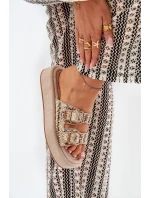 Dámské Sandały Na Platformě S Přezkami A Khaki model 21688844 - Boto