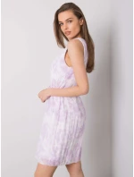 Sukienka model 21228940 jasny fioletowy - FPrice Sukienka model 21228940 jasny fioletowy - FPrice