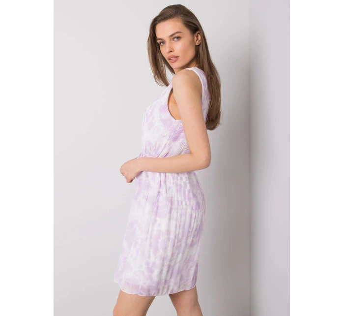 Sukienka model 21228940 jasny fioletowy - FPrice Sukienka model 21228940 jasny fioletowy - FPrice