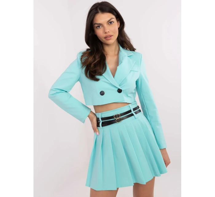 Spódnica DHJ SD model 20831778 mietowy - FPrice