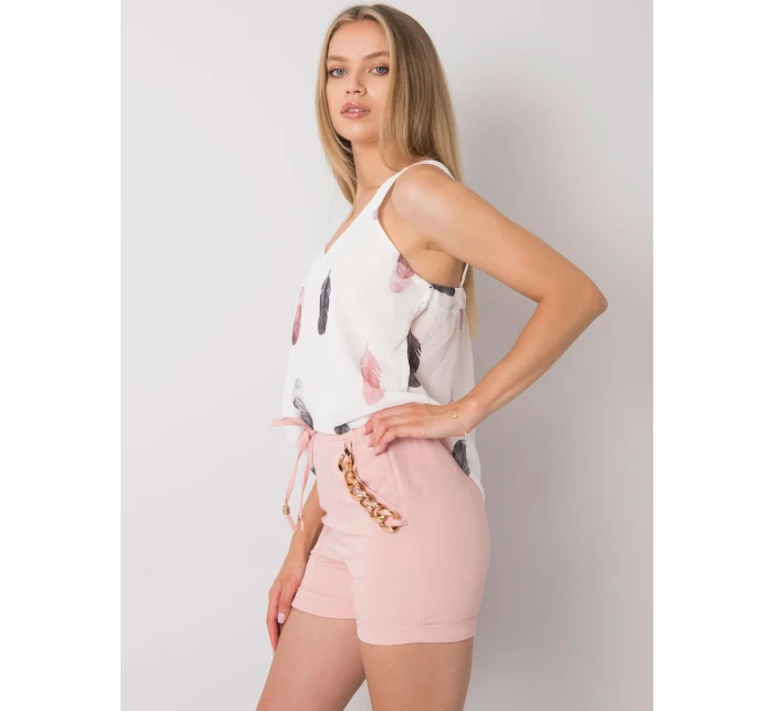 Šortky DHJ SN 13260.38P světle růžová