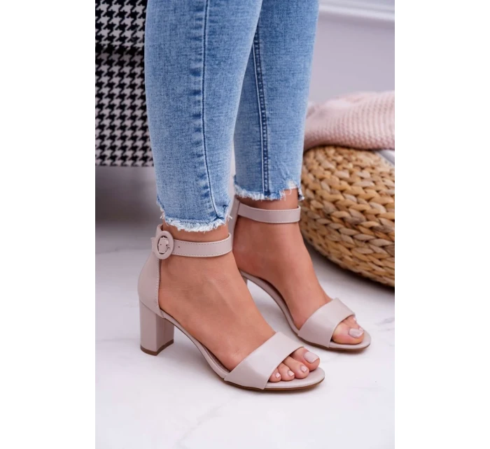 Dámské Sandály Na Podpatku Pudrově Růžové Lexi Dámské Sandály Na Podpatku Pudrově Růžové Lexi