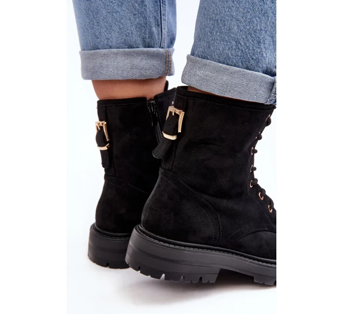 Dámské pracovní boty se zipem černé Ninsuni Dámské pracovní boty se zipem černé Ninsuni