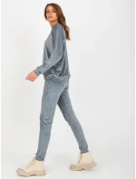 Dámská souprava RV KMPL 8436.40 šedo/modrá - Fashion Relevance