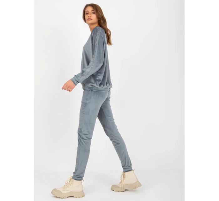 Dámská souprava RV KMPL 8436.40 šedo/modrá - Fashion Relevance