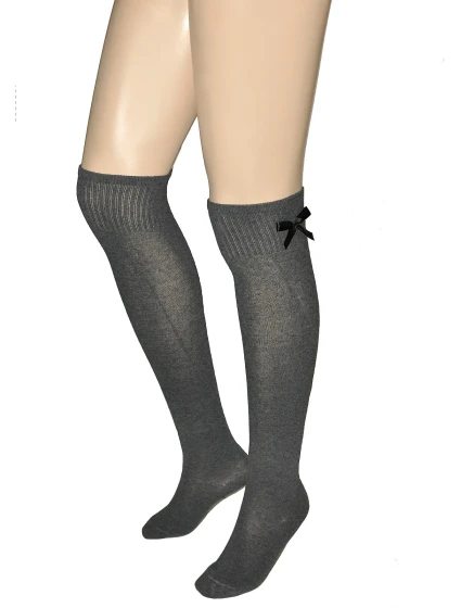 Dámské nadkolenky Cotton G Mašle model 14039700 - Gatta Dámské nadkolenky Cotton G Mašle model 14039700 - Gatta