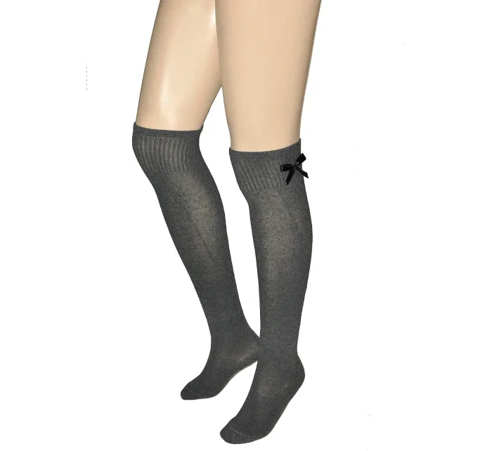 Dámské nadkolenky Cotton G Mašle model 14039700 - Gatta Dámské nadkolenky Cotton G Mašle model 14039700 - Gatta