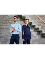 Daiber JN 1372 Popelínová košile slim fit s dlouhým rukávem 02.1372 white
