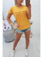 Halenka Nakupování je moje kardio oranžová neonová