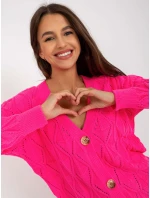 Dámský svetr LC SW 803 fluo růžový