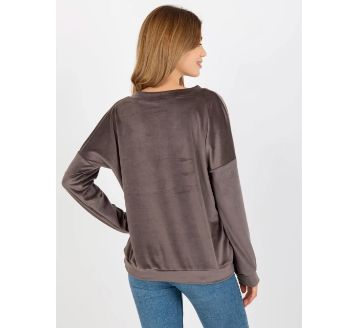 Mikina RV BL 8441.07P tmavě šedá Mikina RV BL 8441.07P tmavě šedá