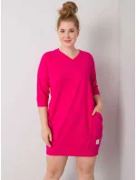Šaty RV SK 6847.59P fuchsiová
