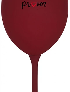 TATÍNEK MIMO PROVOZ - bordo sklenice na víno 350 ml