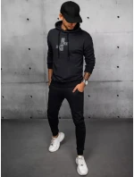 Pánské černé tepláky model 21967427 - Dstreet