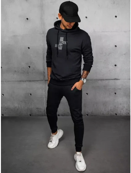 Pánské černé tepláky model 21967427 - Dstreet