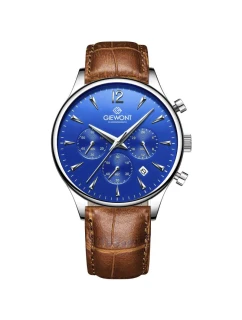 Pánské hodinky Giewont Chronograph Sapphire Brown and Blue GW6310-A5