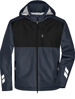 Daiber JN 1815 Pracovní hardshellová polstrovaná bunda 02.1815 carbon/black