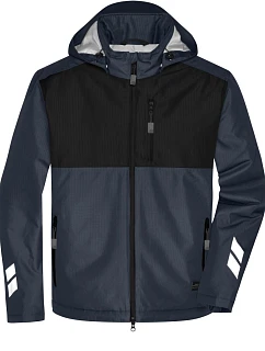 Daiber JN 1815 Pracovní hardshellová polstrovaná bunda 02.1815 carbon/black