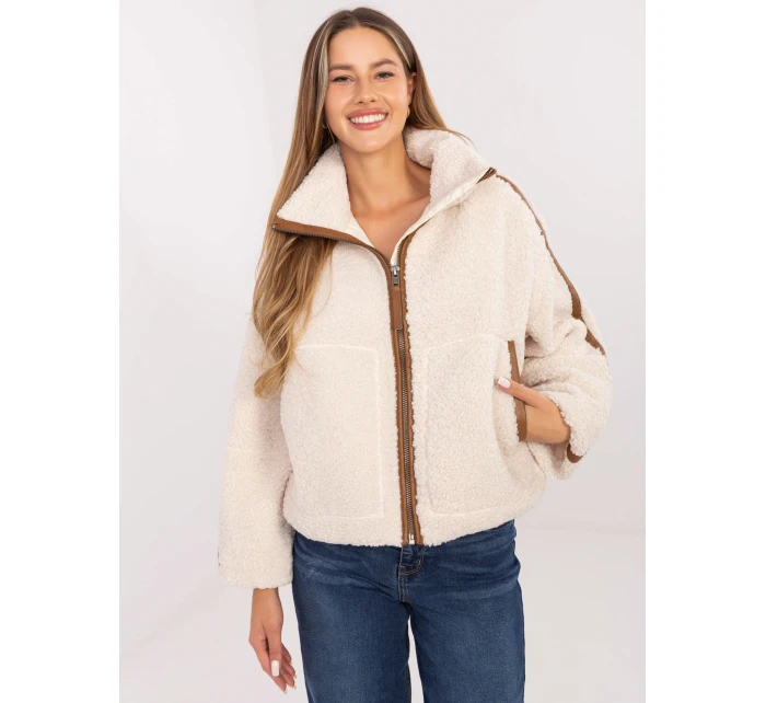 Kurtka model 21235932 jasny beżowy - FPrice