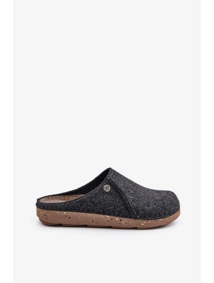 Pánská Domácí Obuv Pantofle Inblu Grafitové Pánská Domácí Obuv Pantofle Inblu Grafitové