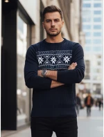 Pánský tmavě modrý svetr Dstreet WX2277