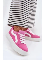 Dámské tenisky na platformě – fuchsiové Tellnira Dámské tenisky na platformě – fuchsiové Tellnira