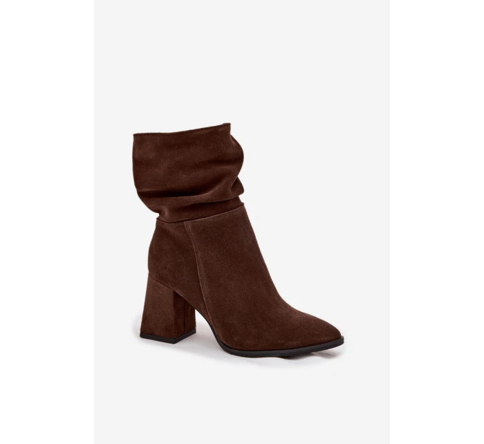 Boty na podpatku  model 220192 Step in style