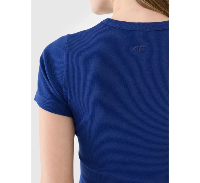 Dámské žebrované tričko model 21433280 - 4F Dámské žebrované tričko model 21433280 - 4F